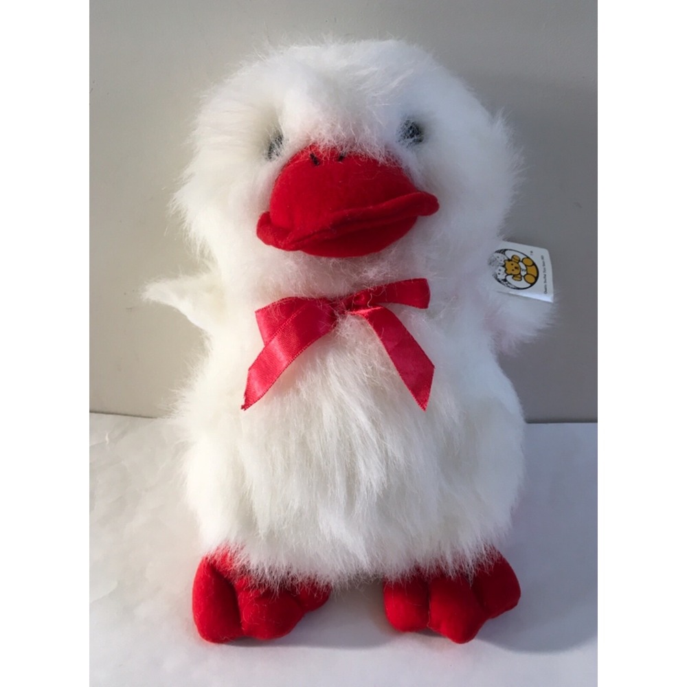 Vintage Mary Meyer Duck Quackers Plush 11" I' m Quackers Over You Made In Korea